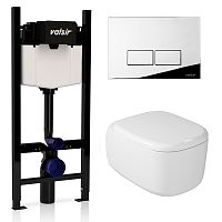 Комплект инсталляции с клавишей VALSIR KIT VSCR 7813 Slim P3